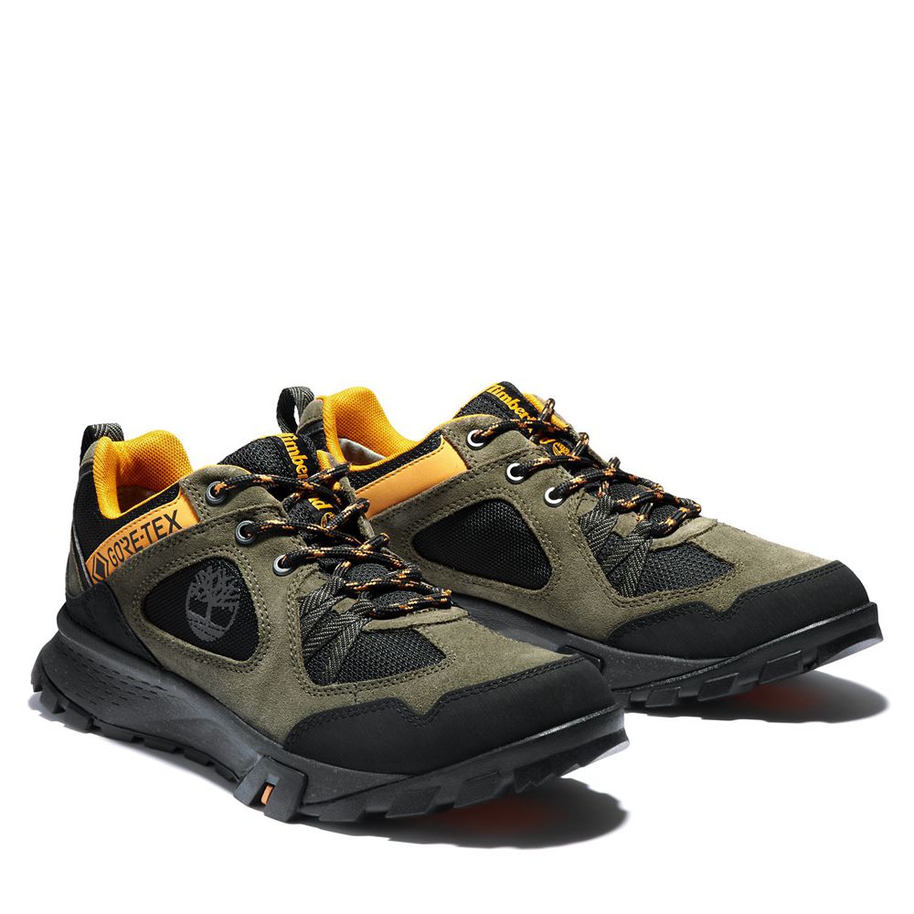 Bocanci De Drumeție Timberland Barbati Verzi Inchis - Garrison Trail Waterproof Josi - Romania - BJZ